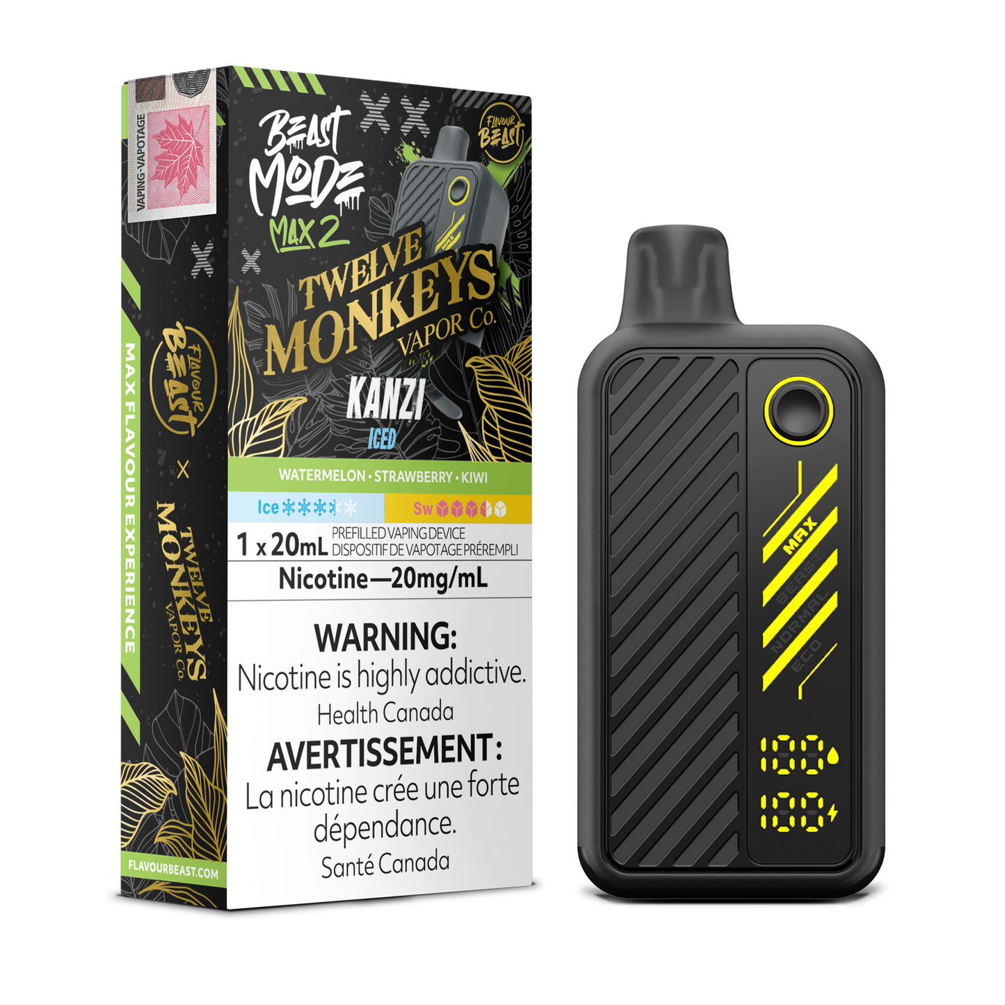 Flavour Beast/12 Monekys Beast Mode Max 2 50K Disposable(Comming Soon)