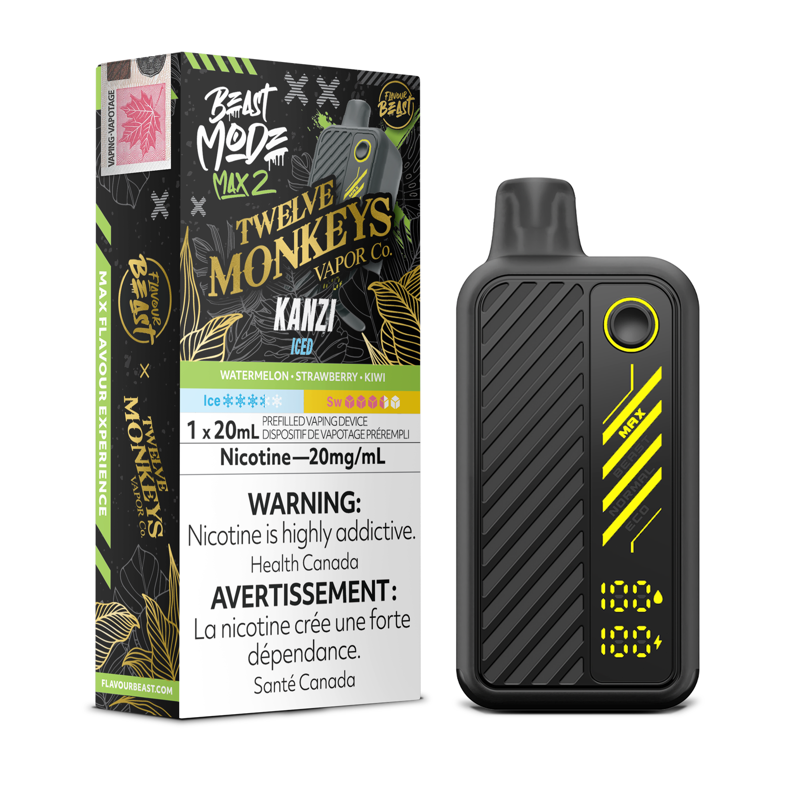 Flavour Beast/12 Monekys Beast Mode Max 2 50K Disposable(Comming Soon)