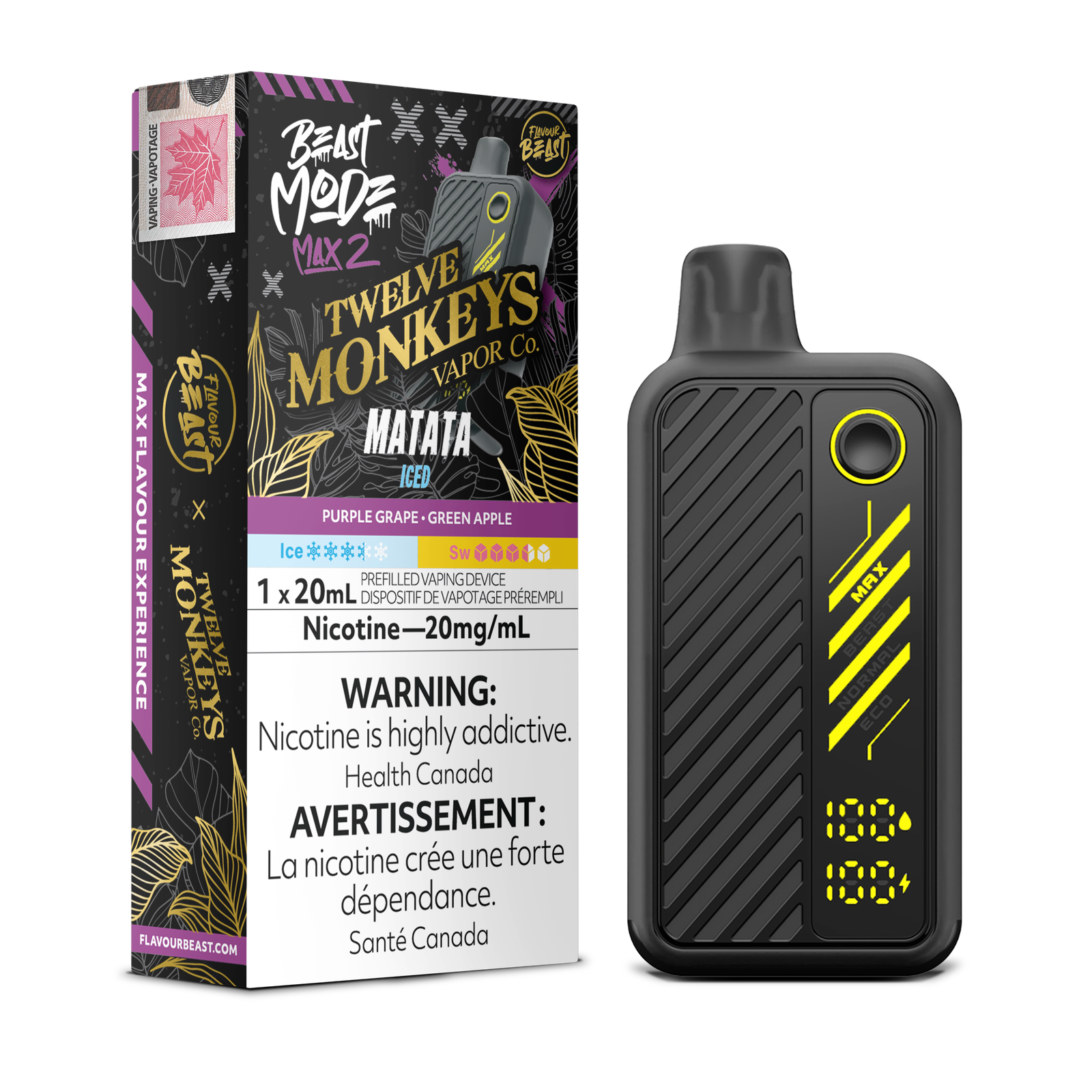 Flavour Beast/12 Monekys Beast Mode Max 2 50K Disposable(Comming Soon)