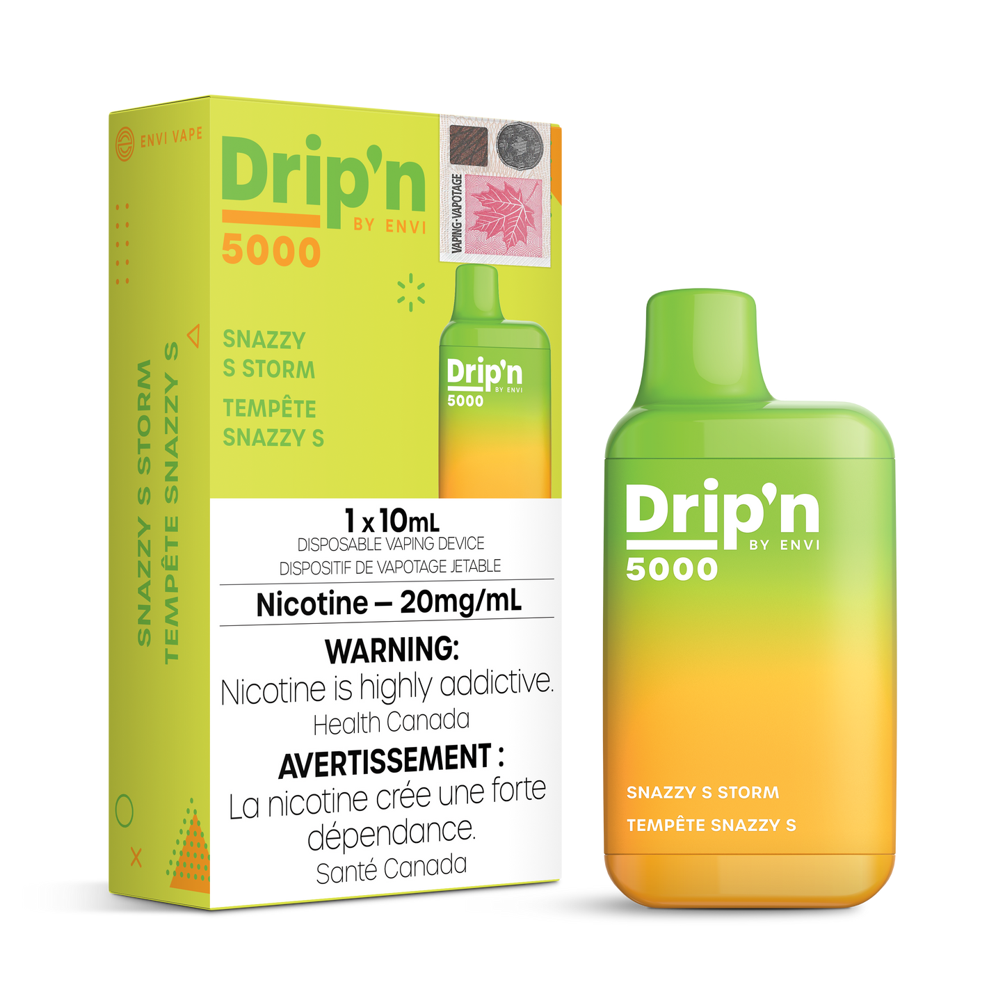 Drip'n by Envi Disposable ( Not for sale in B.C )