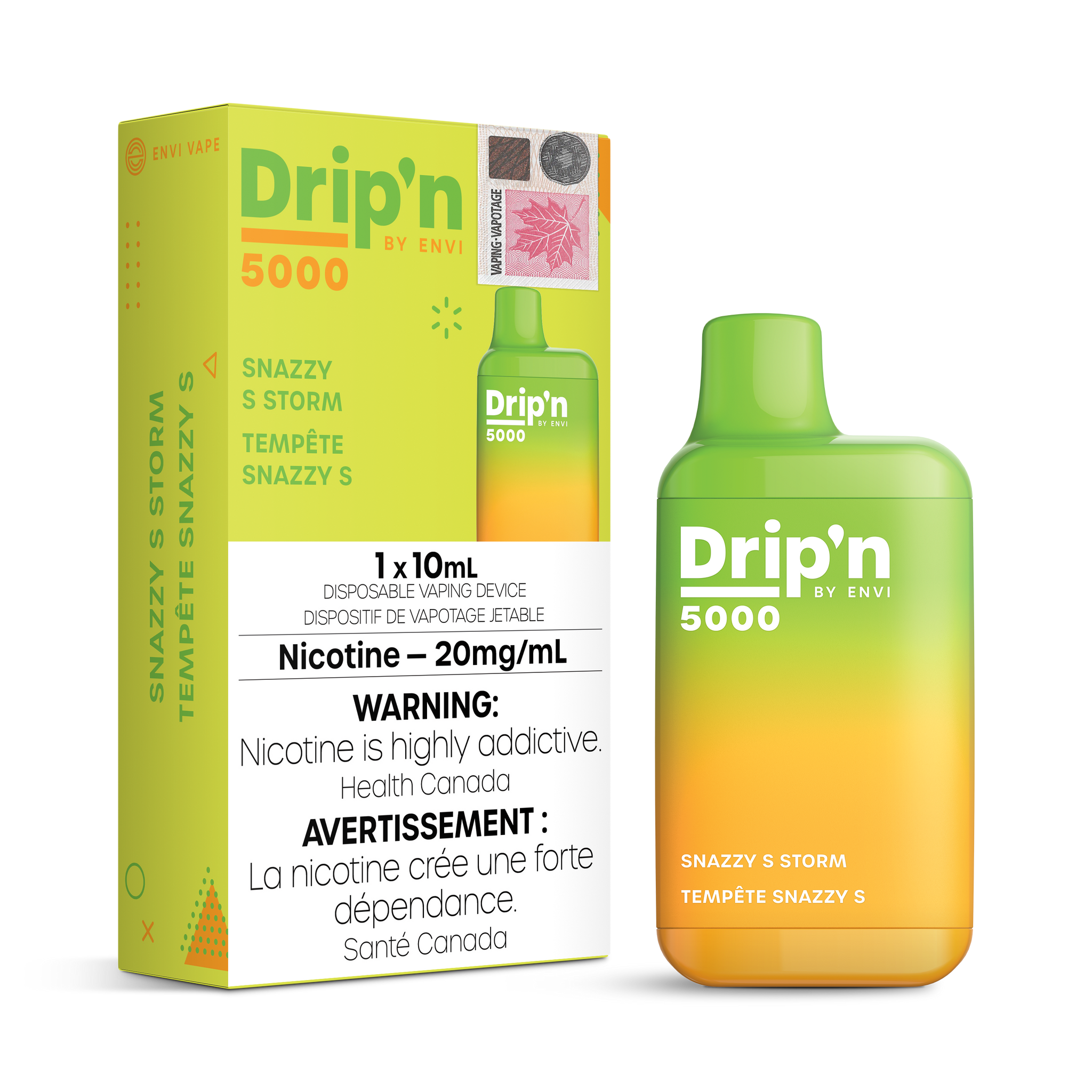 Drip'n by Envi Disposable ( Not for sale in B.C )