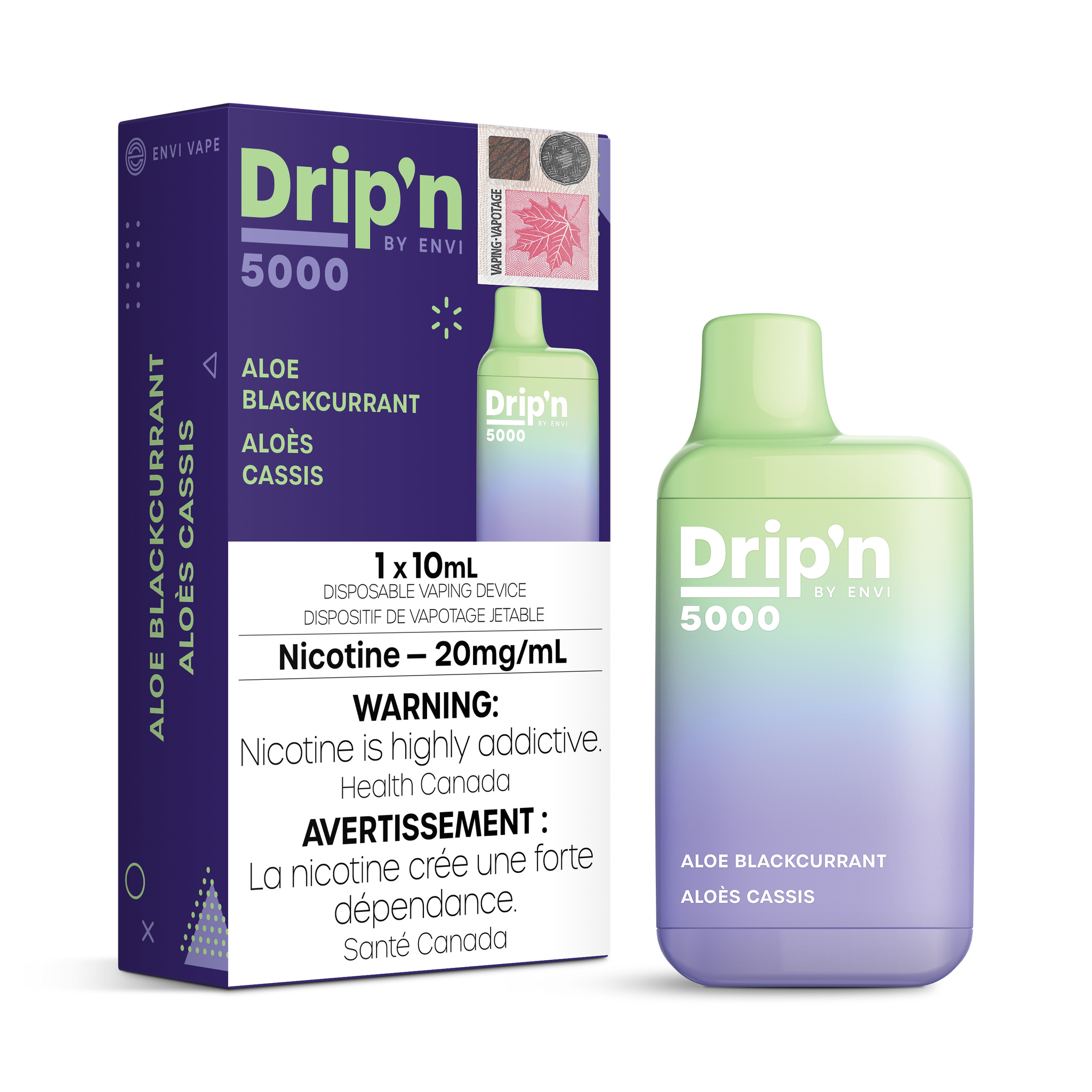 Drip'n by Envi Disposable ( Not for sale in B.C )