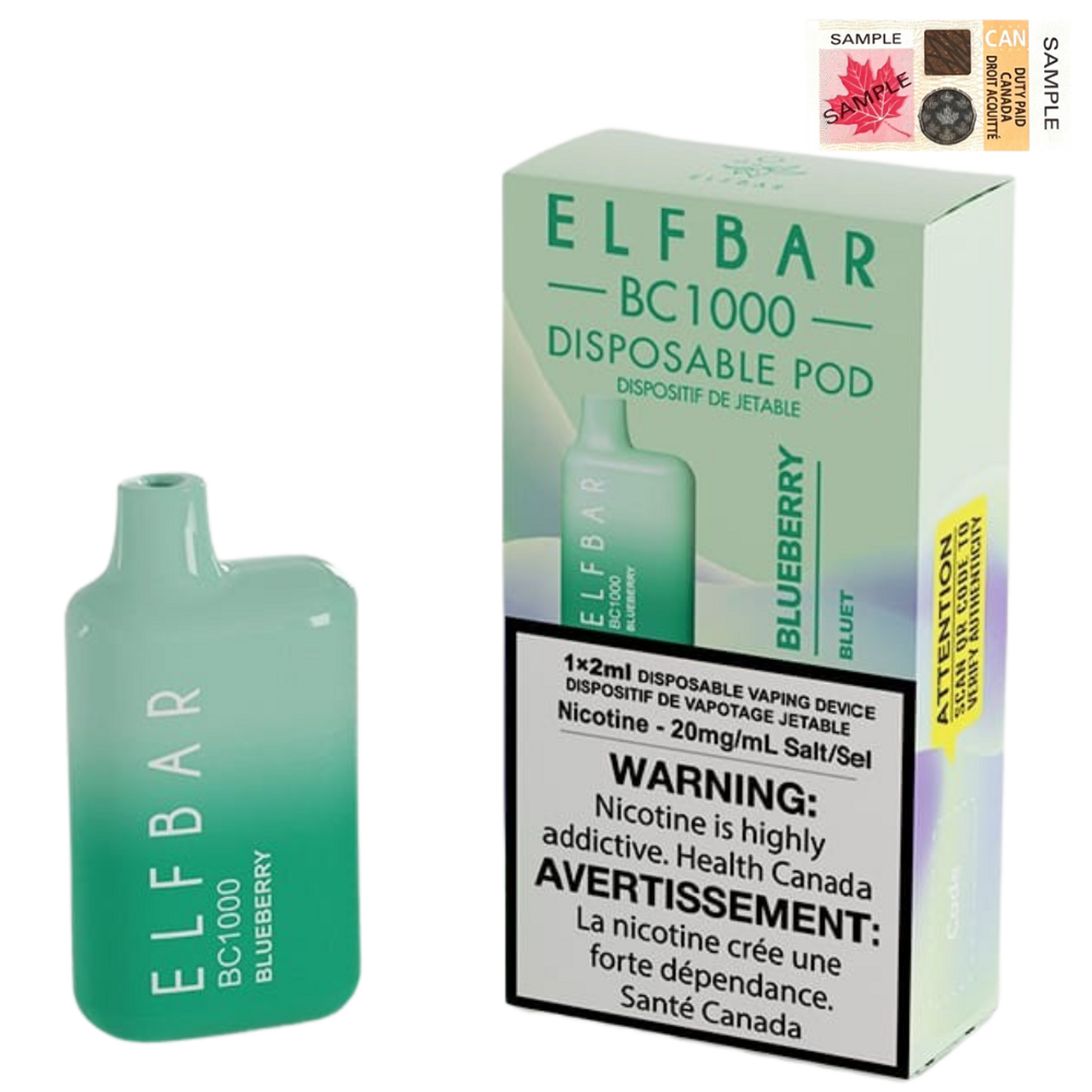ELFBAR BC1000 Disposable Vape
