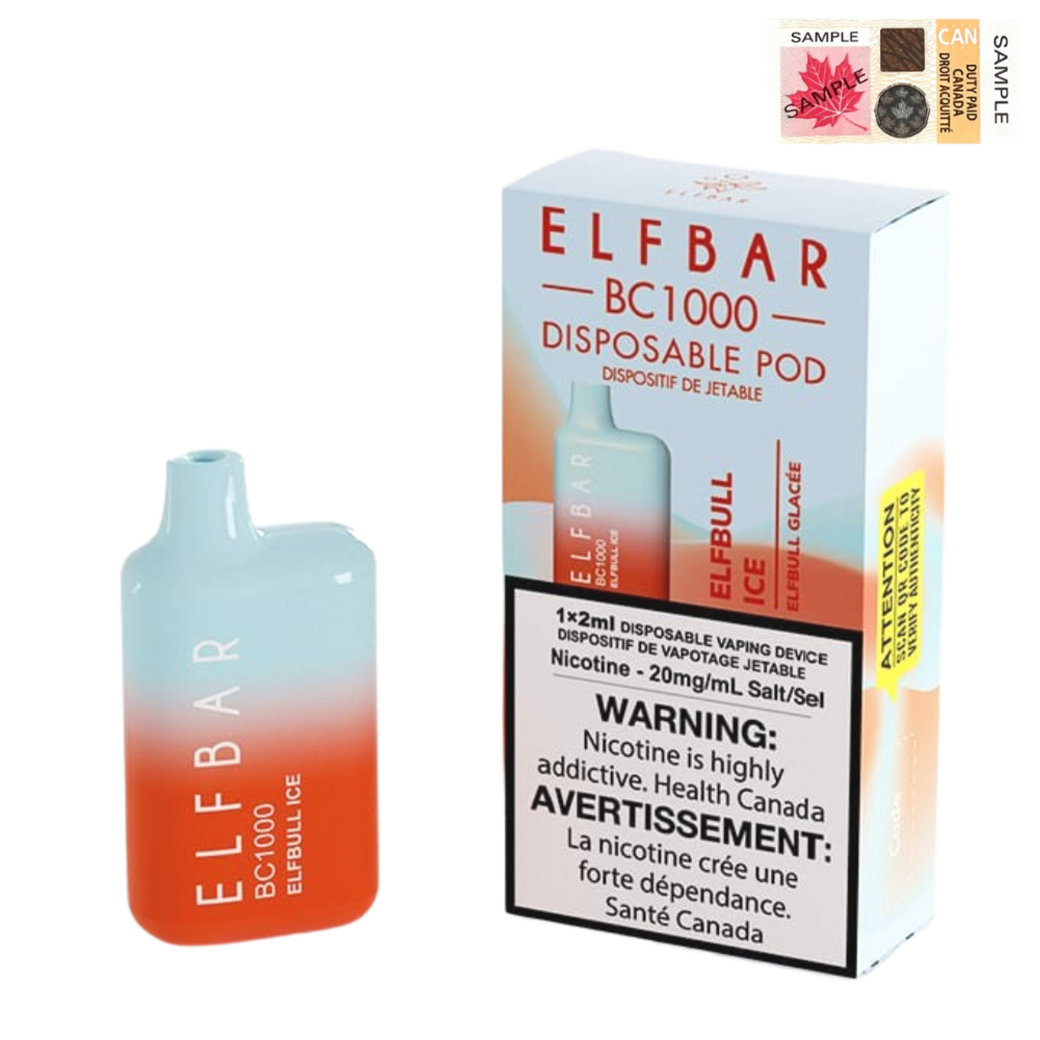 ELFBAR BC1000 Disposable Vape