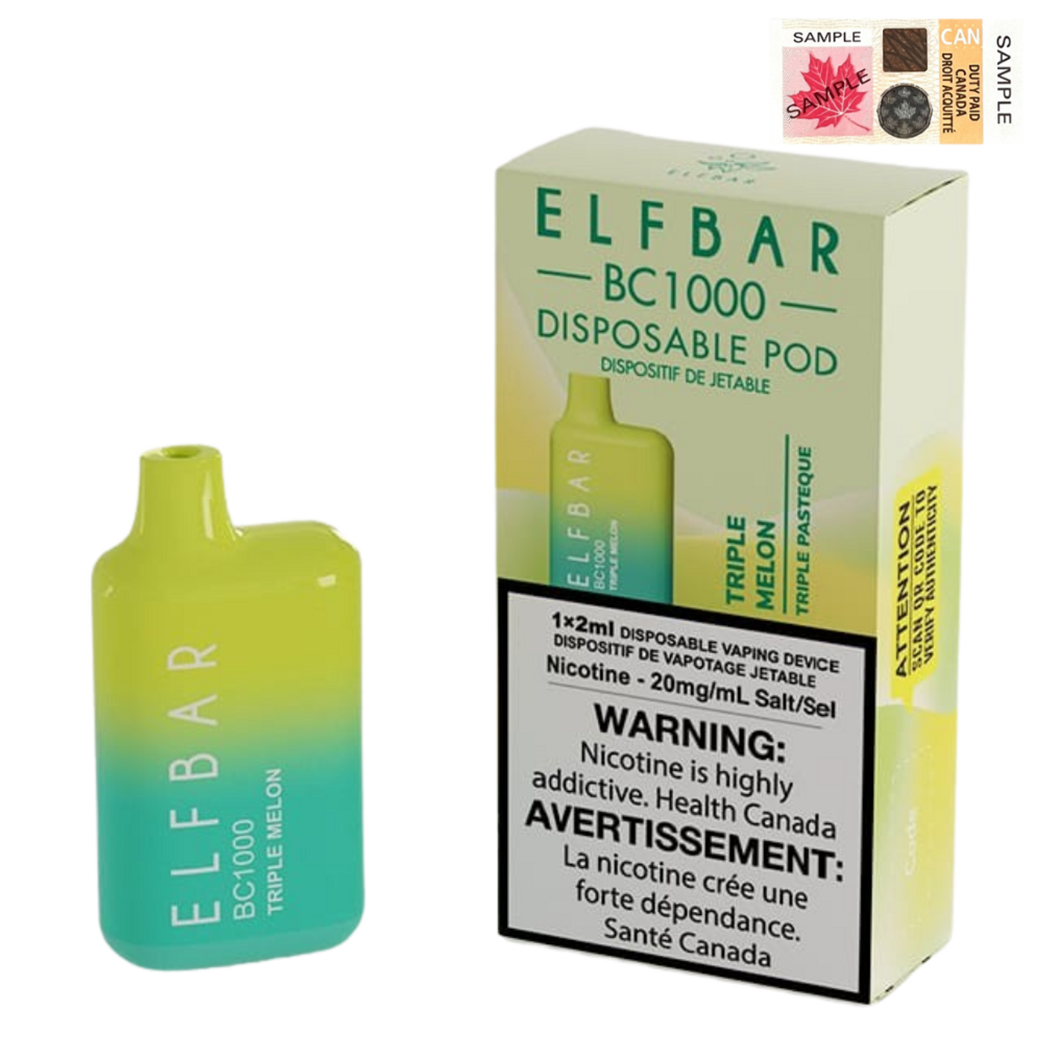 ELFBAR BC1000 Disposable Vape