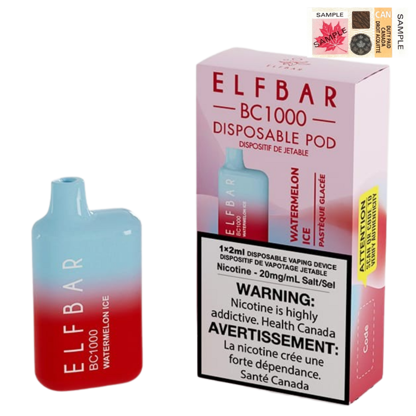 ELFBAR BC1000 Disposable Vape