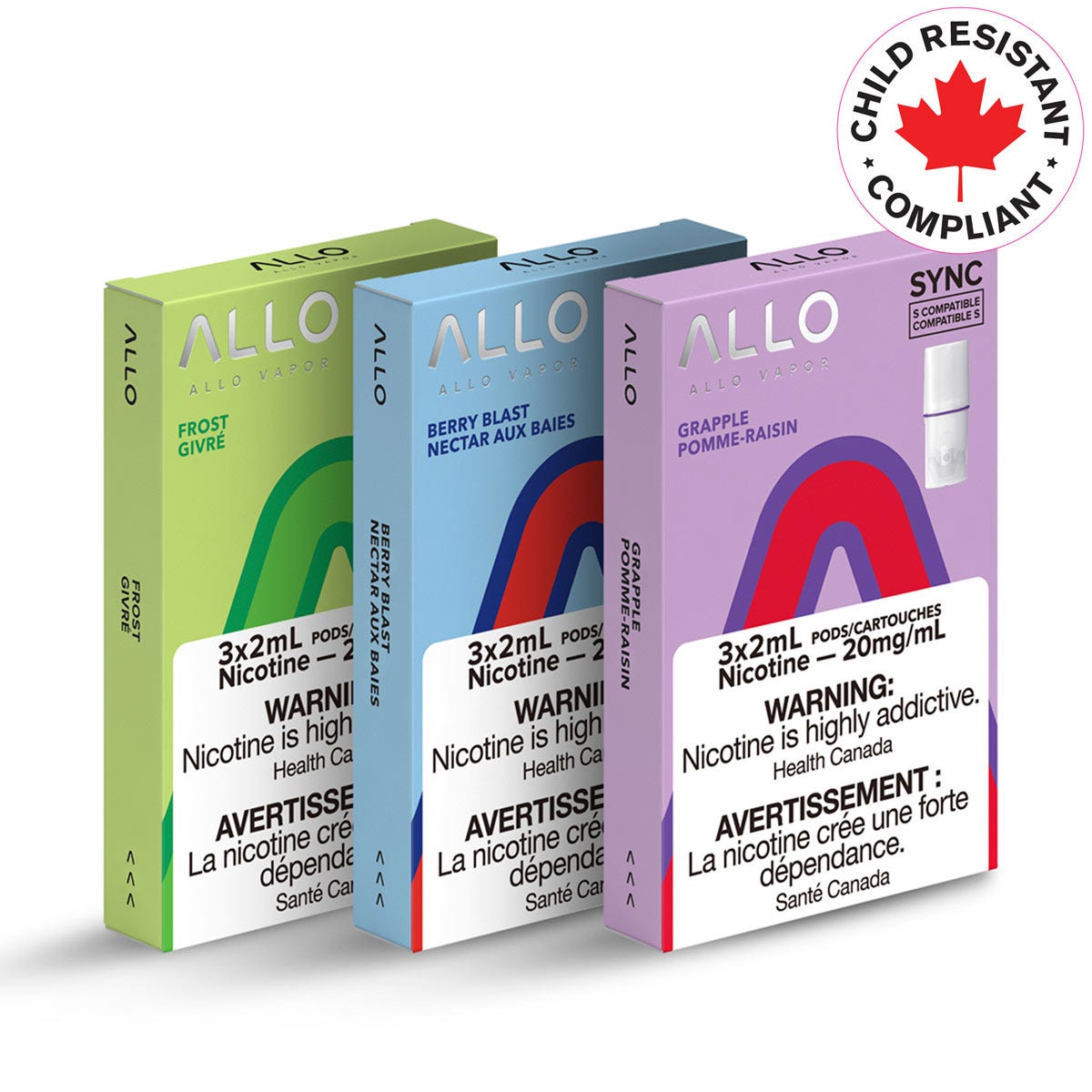 Allo Sync Pod Pack 3/PK - Westside Smokes n Vapes