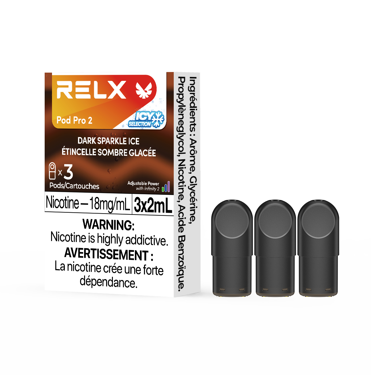 Relx Infinity Pods ( 3 Pack Pods )