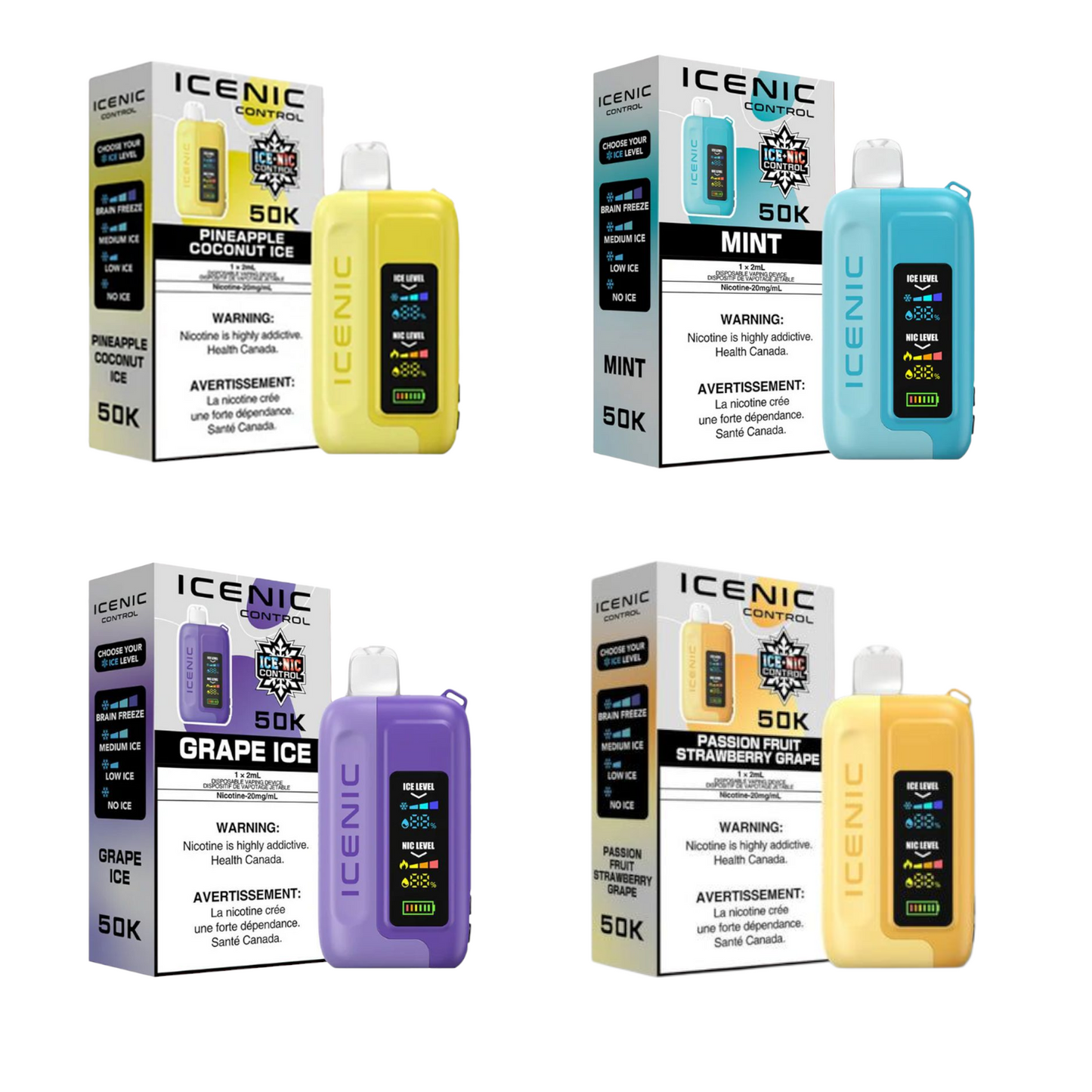 Oxbar Ice Nic Disposable Vape