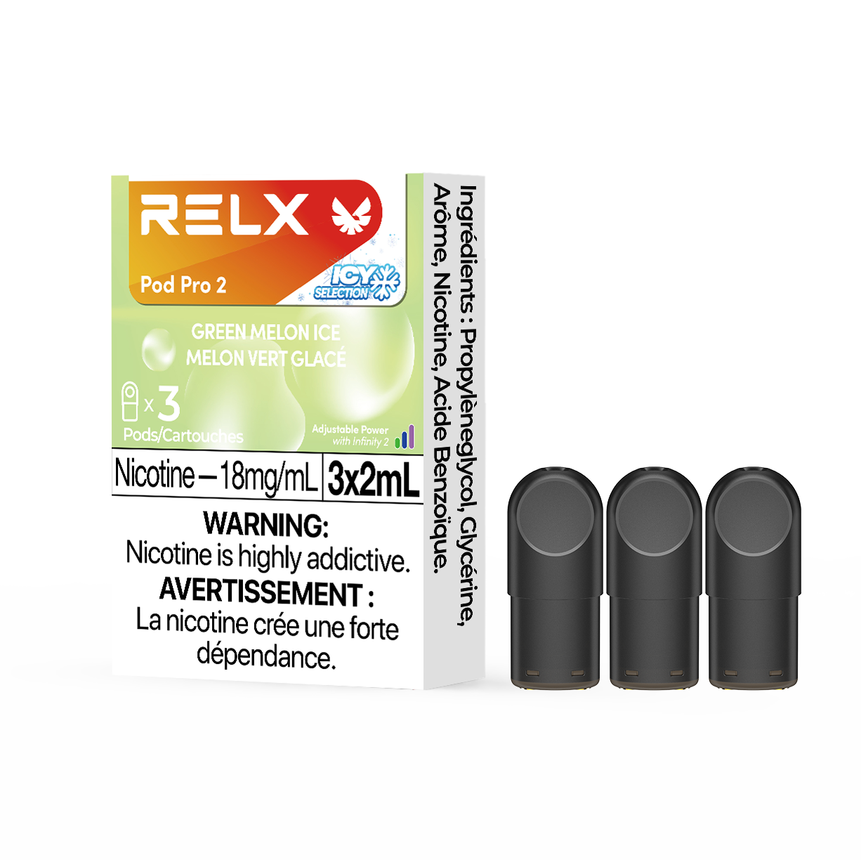 Relx Infinity Pods ( 3 Pack Pods )