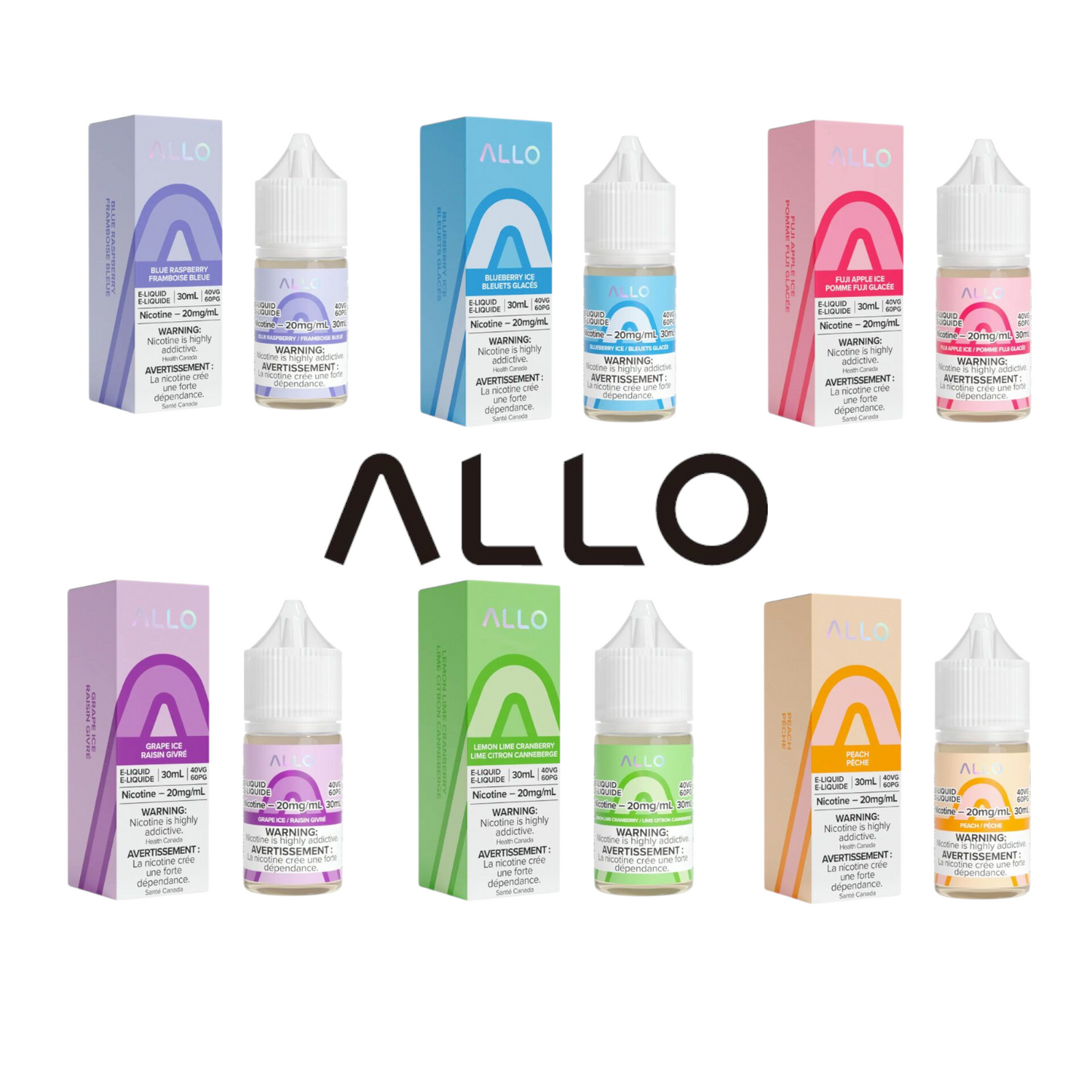 Allo E- Liquid Salts