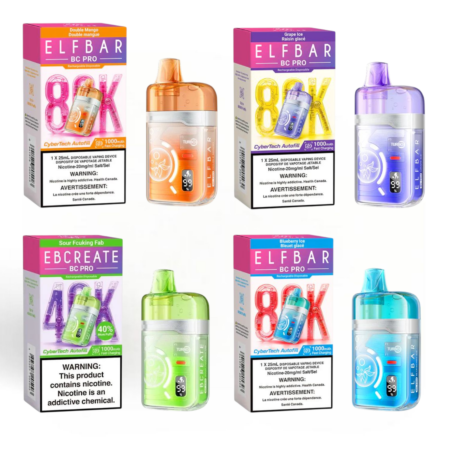 ELFBAR BC PRO 80K Puffs